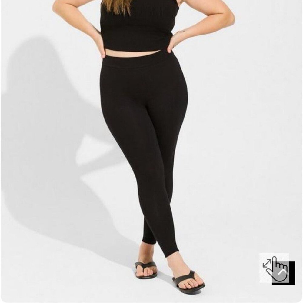 torrid black full length signature waist premium leggings